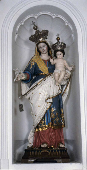 Statua Madonna del Carmine