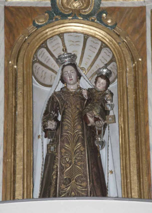 Statua Madonna del Carmine