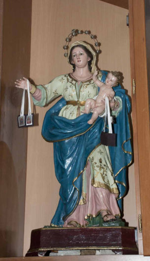 Statua Madonna del Carmine