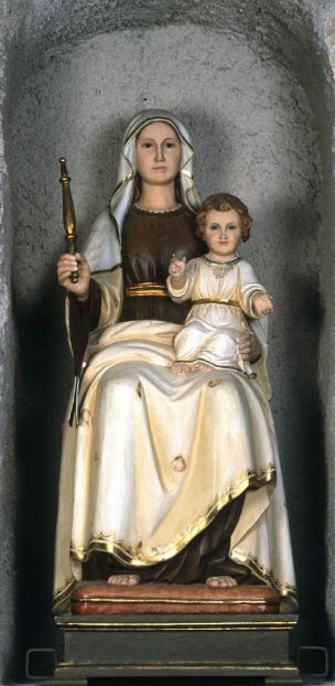 Statua Madonna del Carmine