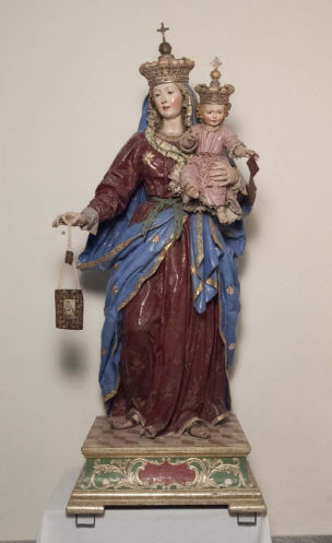 Statua Madonna del Carmine