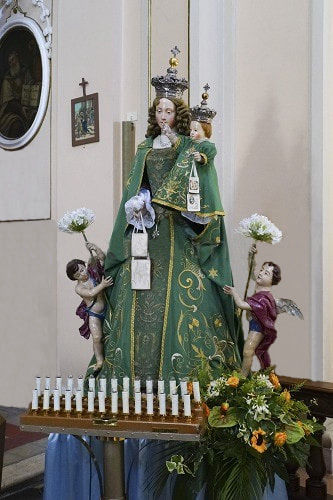 Statua Madonna del Carmelo