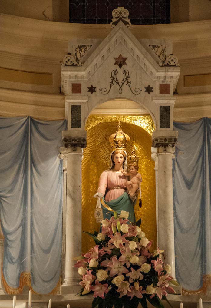 Statua Madonna del Carmine