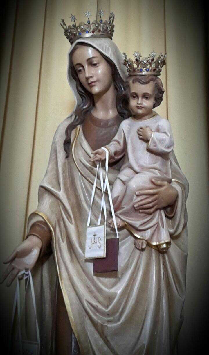 Statua Madonna del Carmine