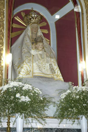 Statua Madonna del Carmine