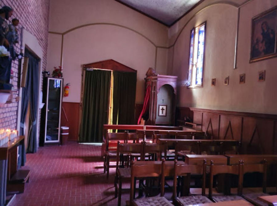 Controfacciata cappella Carla Ronci