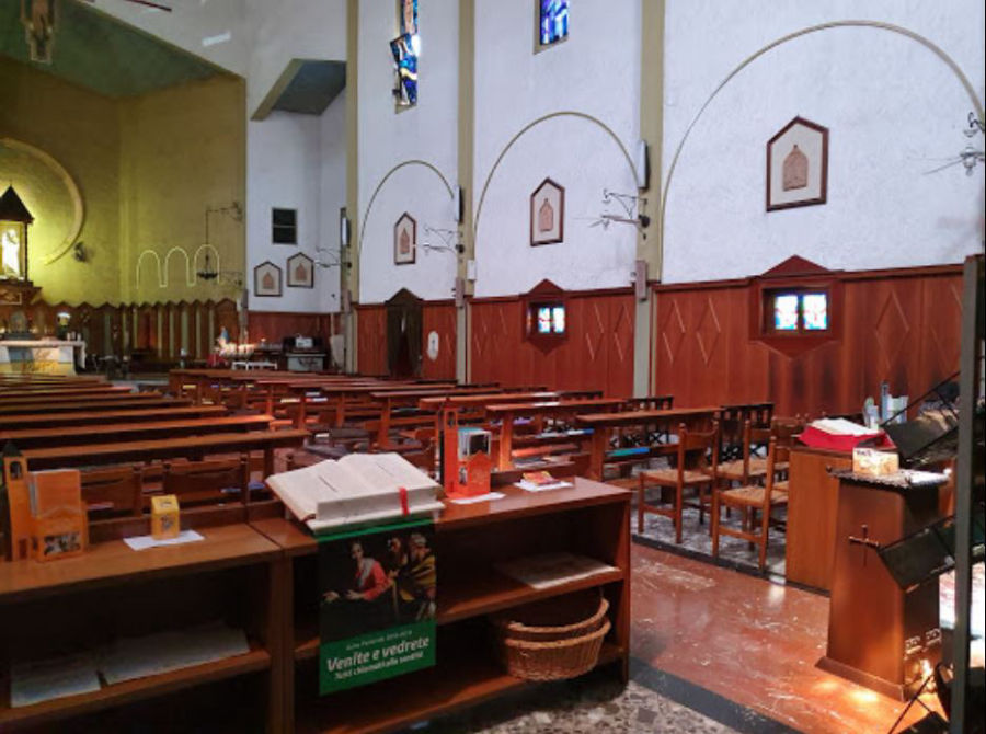 Navata con parete destra