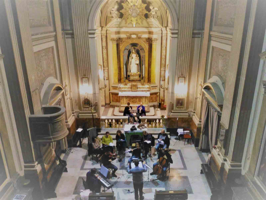 Interno visto dall'alto