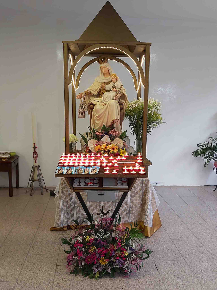 Statua Madonna del Carmine