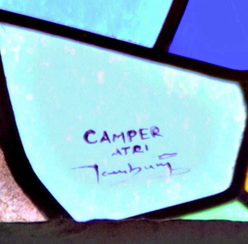 Vetrata Madonna del Carmelo