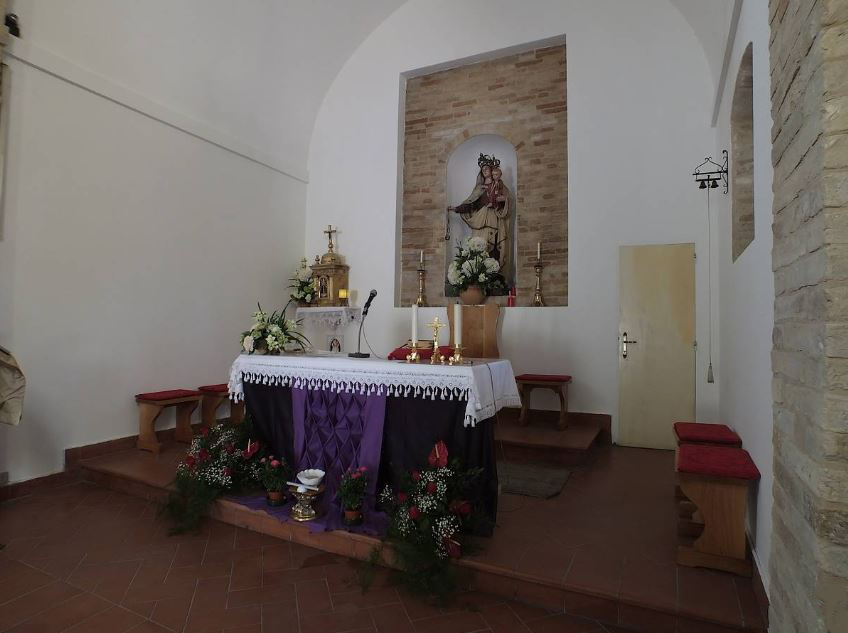 Statua Madonna del Carmine