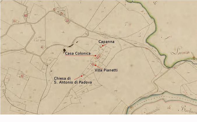 Mappetta Catasto Gregoriano