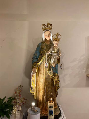 Statua Madonna del Carmine