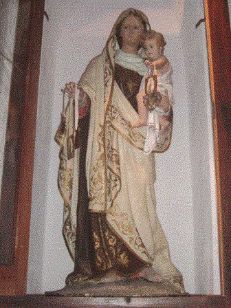 Statua Madonna del Carmine