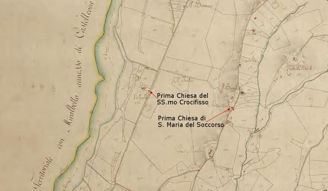 Mappetta del Catasto Gregoriano